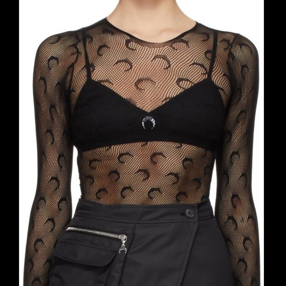 Marine Serre Fishnet Top SOLD